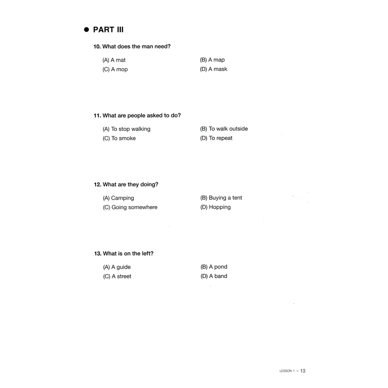 TOEIC Smart: Yellow Book - Listening