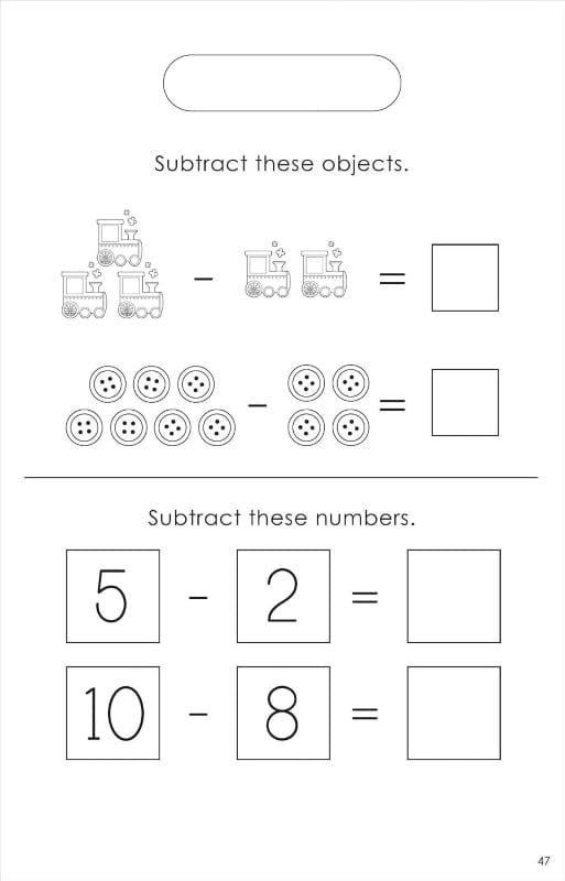 Little Genius Vol. 2 - Small Activity Pad - Add & Subtract