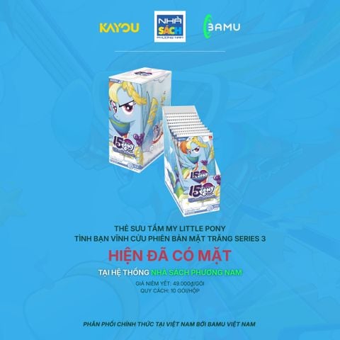 Kayou Bộ Thẻ My Little Pony Tình Bạn Vĩnh Cửu Phiên Bản Mặt Trăng Mùa 3 Hh00003 (Bamu)