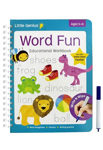 Little Genius Write & Wipe Word Fun