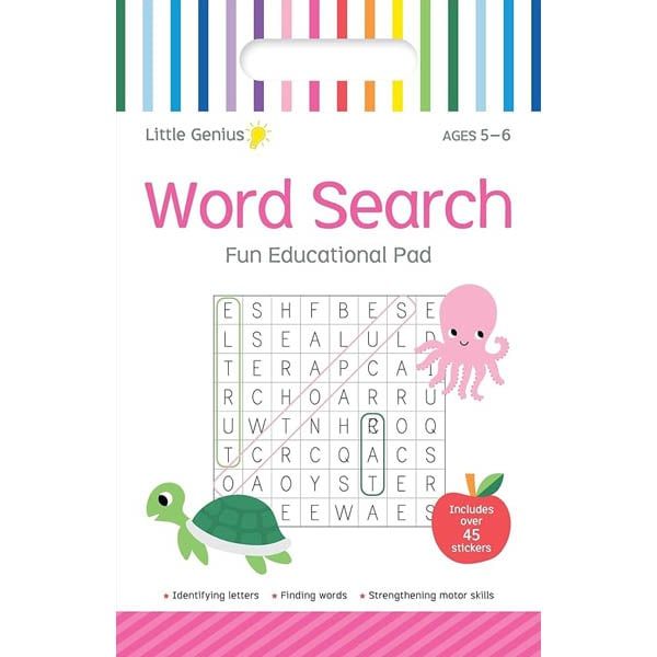 Little Genius Vol. 2 - Small Activity Pad - Word Search