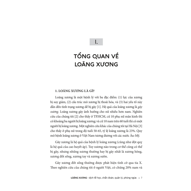 Loãng Xương - Dịch Tễ Học, Chẩn Đoán, Quản Lý, Phòng Ngừa
