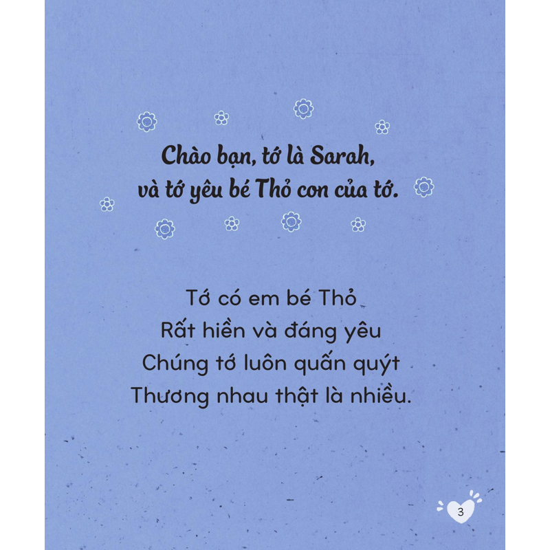 Lời Trái Tim Yêu Thương - Tớ Yêu Thỏ Con Của Tớ