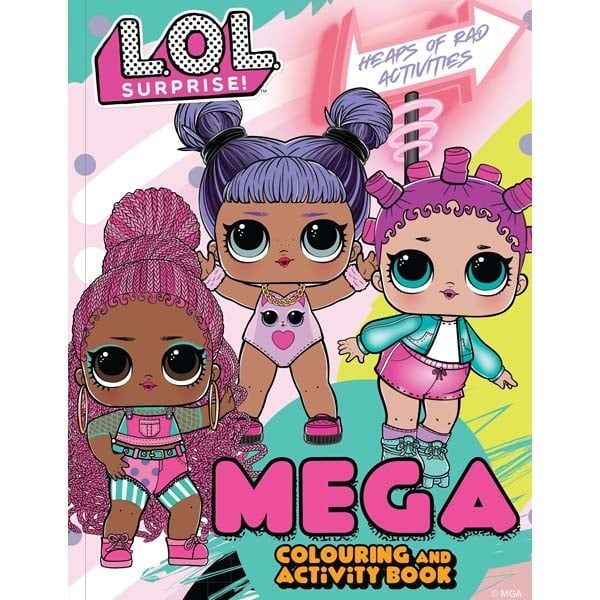 L.O.L. Surprise! - Mega Colouring Book