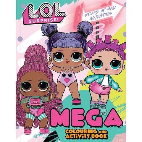 L.O.L. Surprise! - Mega Colouring Book