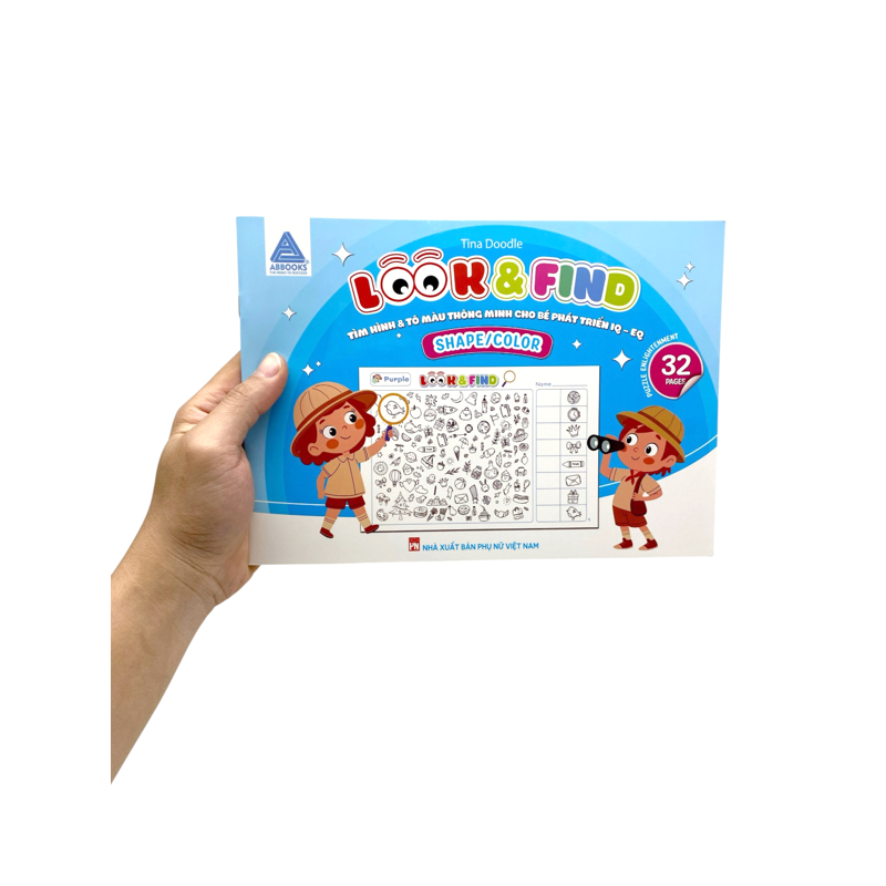 Look & Find - Tìm Hình & Tô Màu Thông Minh Cho Bé… - Shape/Color