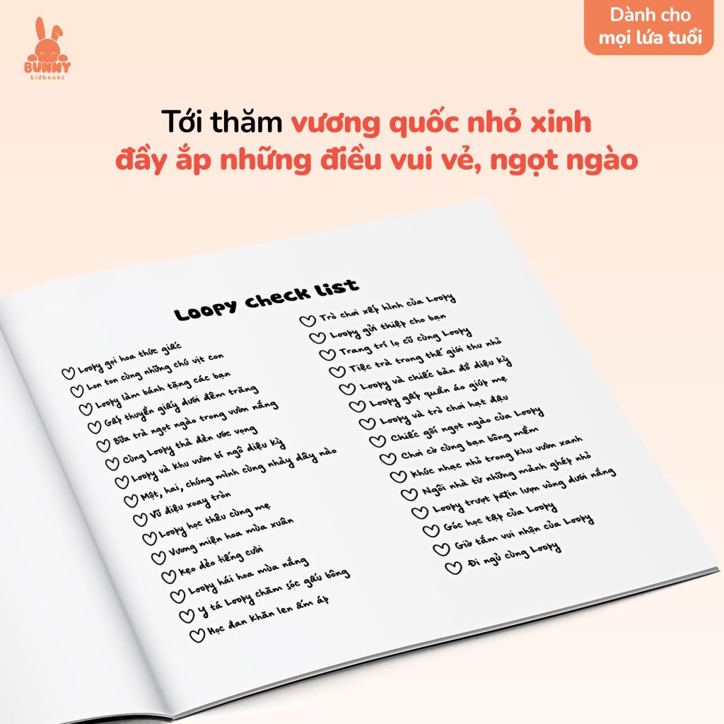 Vương Quốc Của Loopy (Sách tô màu)