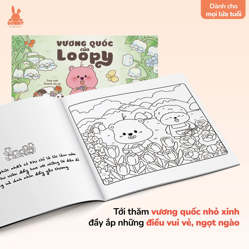 Vương Quốc Của Loopy (Sách tô màu)