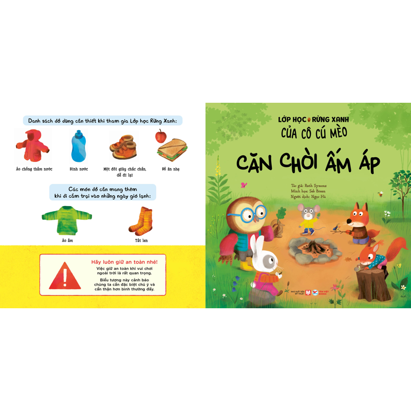 Lớp Học Rừng Xanh Của Cô Cú Mèo - Căn Chòi Ấm Áp
