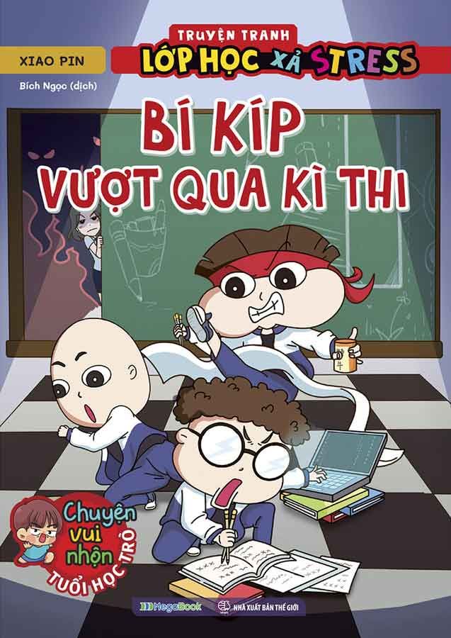 Truyện Tranh Lớp Học Xả Stress - Bí Kíp Vượt Qua Kì Thi
