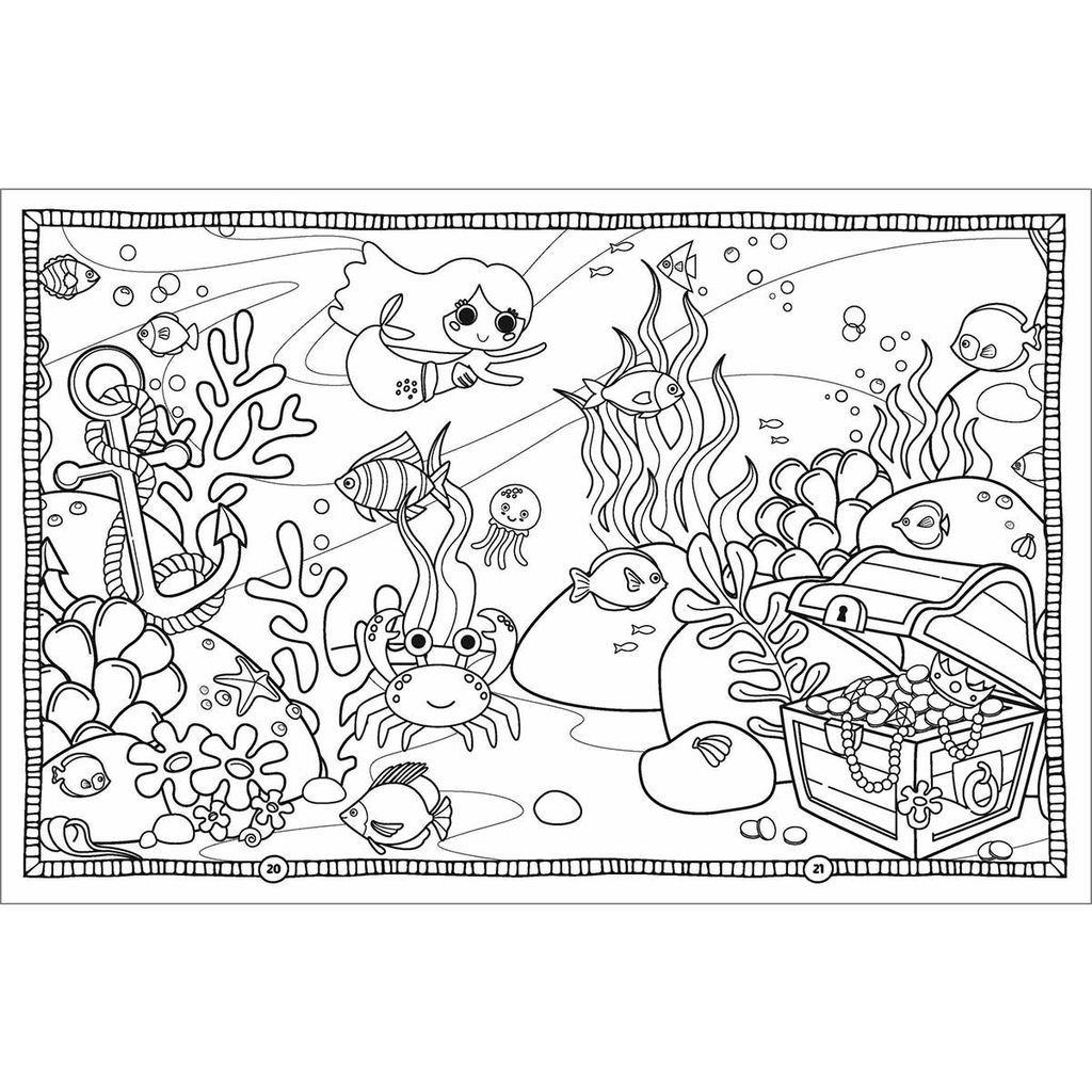 Lots of Things to Do and Colour - Unicorns, Enchanted Lands and Sweet Treats