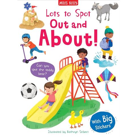 Lots To Spot Sticker Book: Out And About!