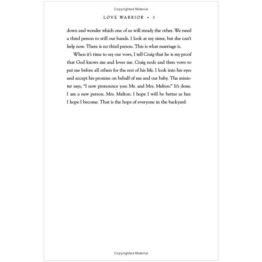 Love Warrior: A Memoir