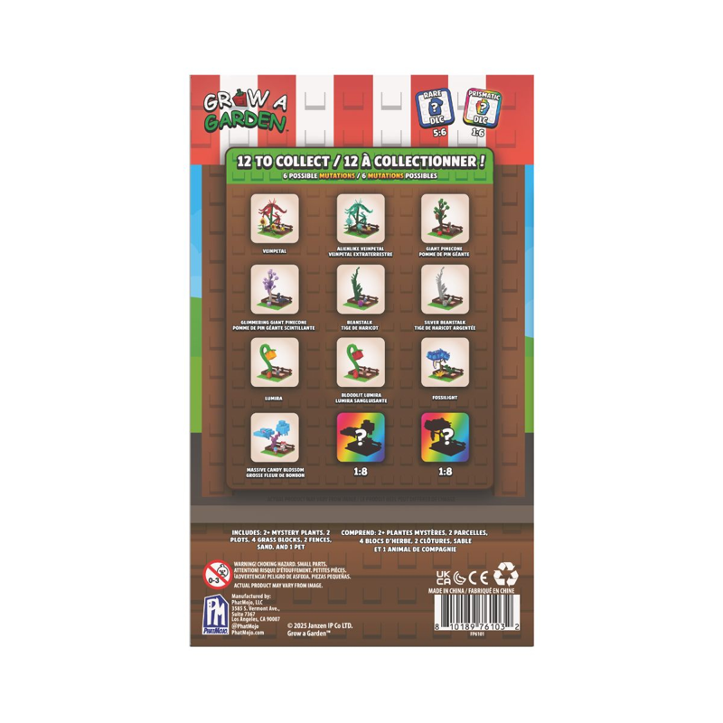 Grow A Garden Roblox Bộ Mô Hình Góc Vườn Bí Ẩn Grow A Garden FP6101 (Giao Mẫu Ngẫu Nhiên)