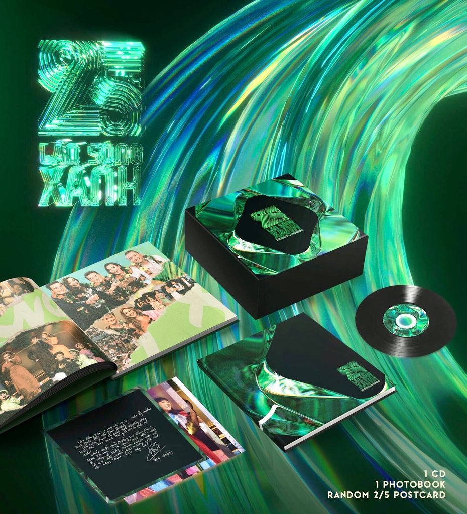 CD Làn Sóng Xanh - 25 Năm Đi Cùng Nhạc Việt