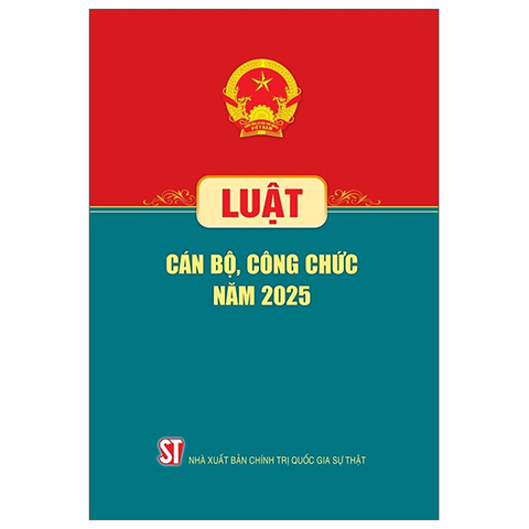 Luật Cán Bộ, Công Chức Năm 2025