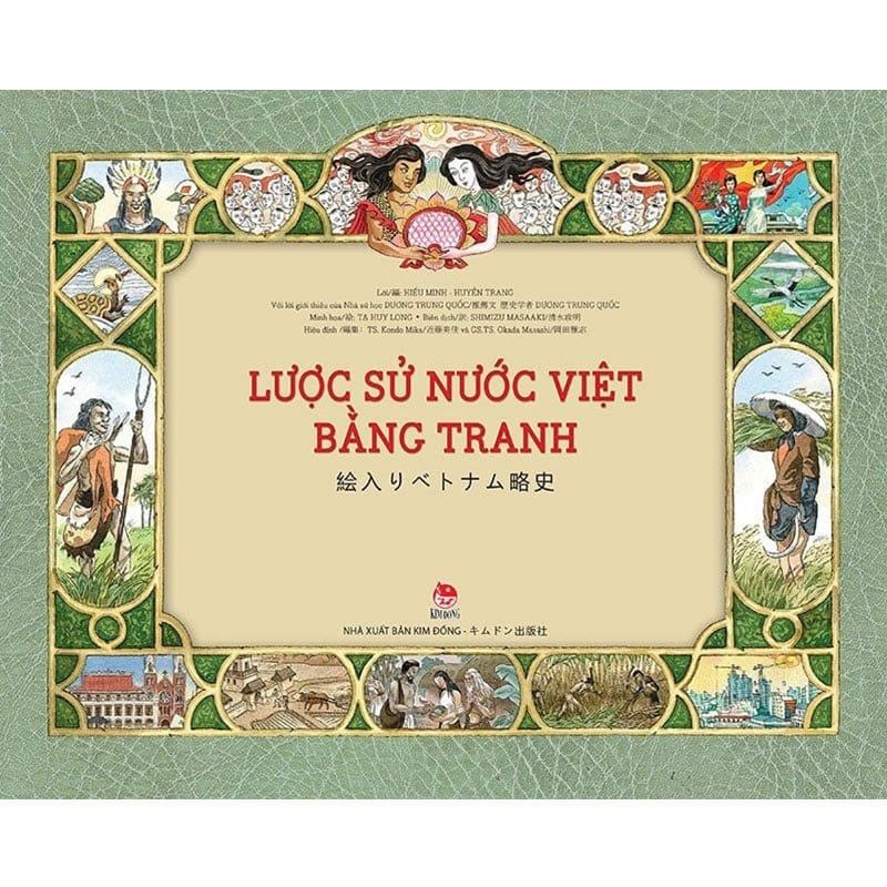 Lược Sử Nước Việt Bằng Tranh (Song ngữ Việt-Nhật)
