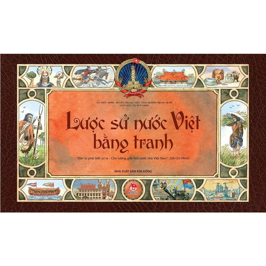 Lược Sử Nước Việt Bằng Tranh (Tái bản năm 2022)