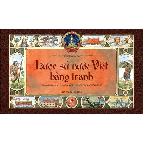 Lược Sử Nước Việt Bằng Tranh (Tái bản năm 2022)