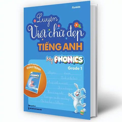 Luyện Viết Chữ Đẹp Tiếng Anh - My Phonics - Grade 1