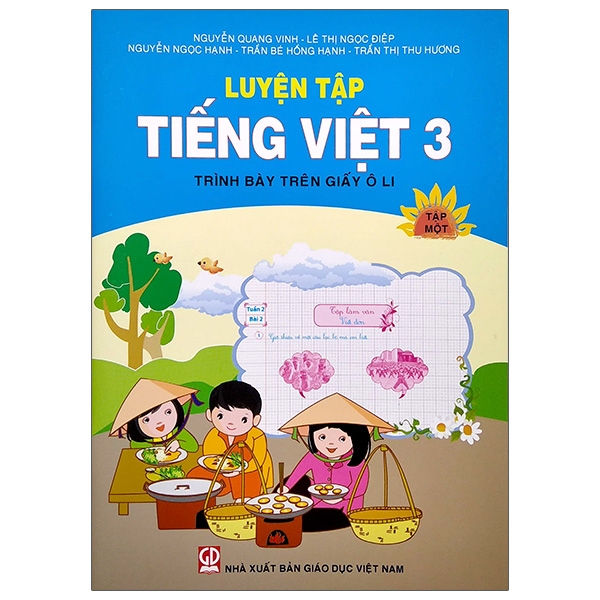 Sách Giáo Khoa Luyện Tập Tiếng Việt 3 1-Trình Bày Trên Giấy Ô Ly