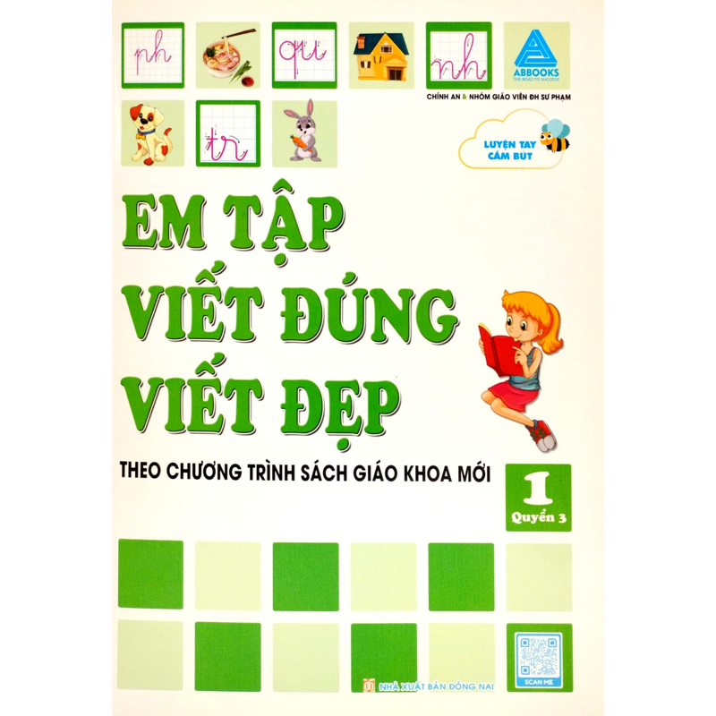 Luyện Tay Cầm Bút - Em Tập Viết Đúng Viết Đẹp Quyển 3 (Theo CT SGK Mới)