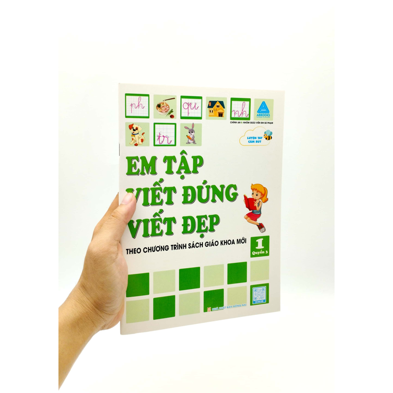 Luyện Tay Cầm Bút - Em Tập Viết Đúng Viết Đẹp Quyển 3 (Theo CT SGK Mới)