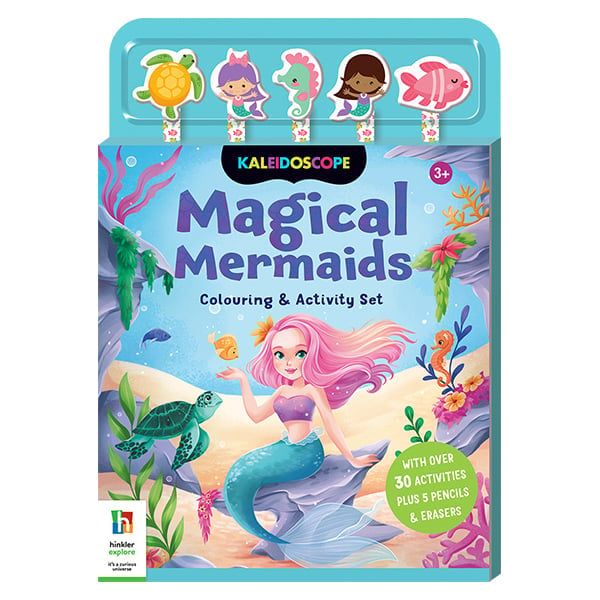 Magical Mermaids Colouring & Activity Set
