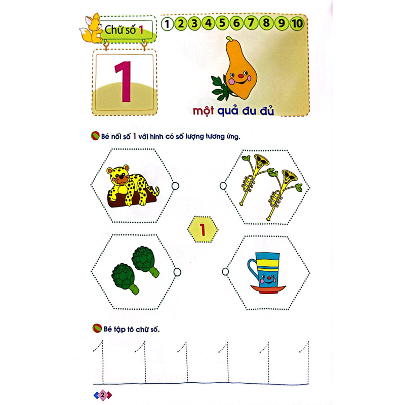Mai Em Vào Lớp 1- Vở Bé Làm Quen Với Chữ Số- ... 5-6 Tuổi