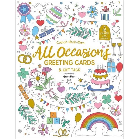 Make Your Own All Occasions Greeting Cards & Gift Tags Book