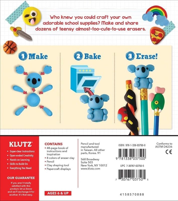 Klutz: Make Your Own Mini Erasers