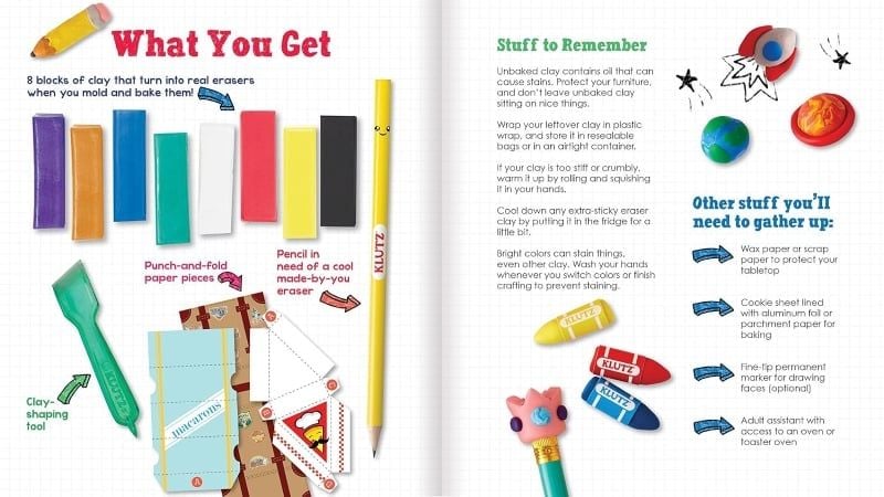 Klutz: Make Your Own Mini Erasers