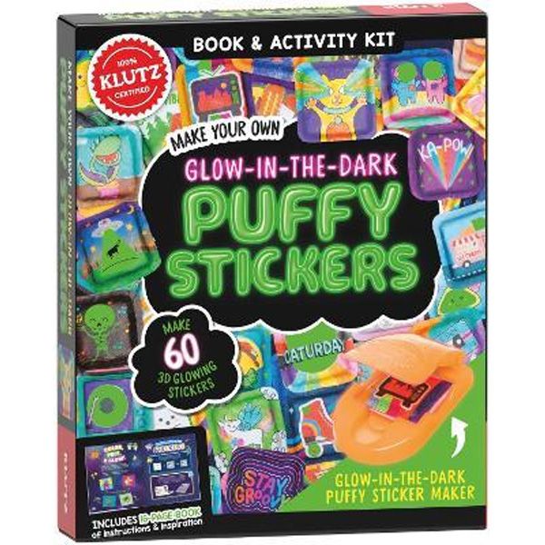 Make Your Own Glow-in-the-Dark Puffy Stickers (Klutz)