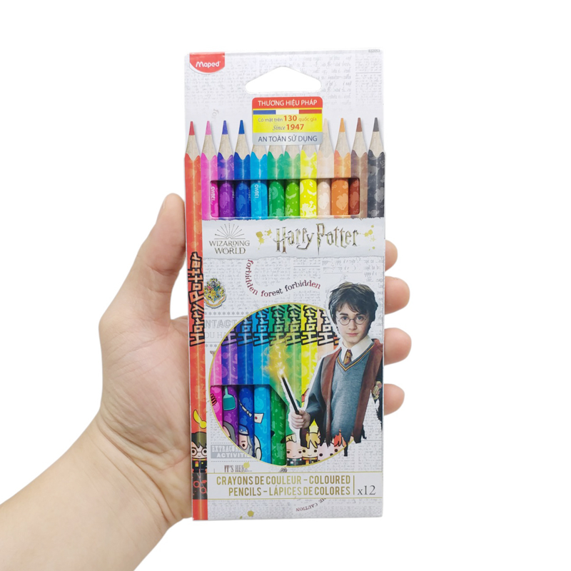 Maped - Hộp 12 Chì Màu 832053 Harry Potter
