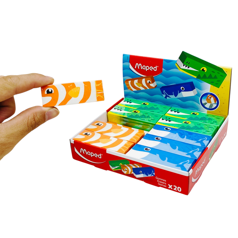 Maped - Gôm Sạch Sinh Vật Loại Trung 123401 (Giao mẫu ngẫu nhiên)