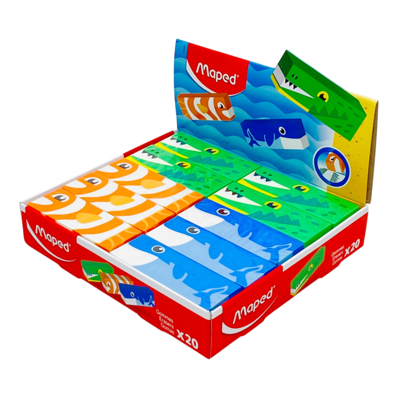 Maped - Gôm Sạch Sinh Vật Loại Trung 123401 (Giao mẫu ngẫu nhiên)