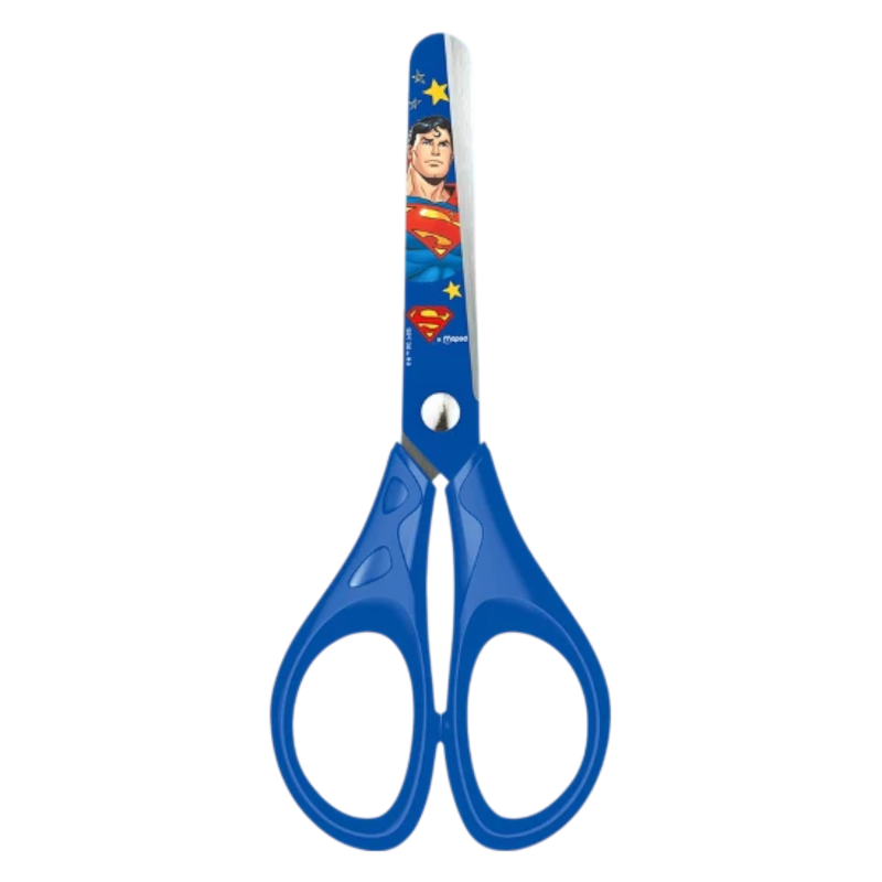Maped - Kéo Học Sinh 464233 Superman - 13cm (Giao mẫu ngẫu nhiên)