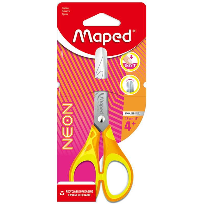Maped - Kéo Học Sinh 464233 Superman - 13cm (Giao mẫu ngẫu nhiên)