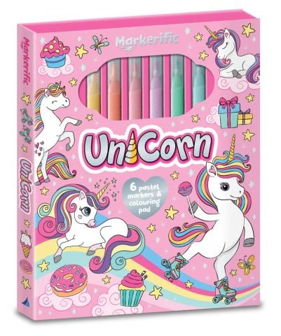 Markerific - Activity Folder - Unicorn