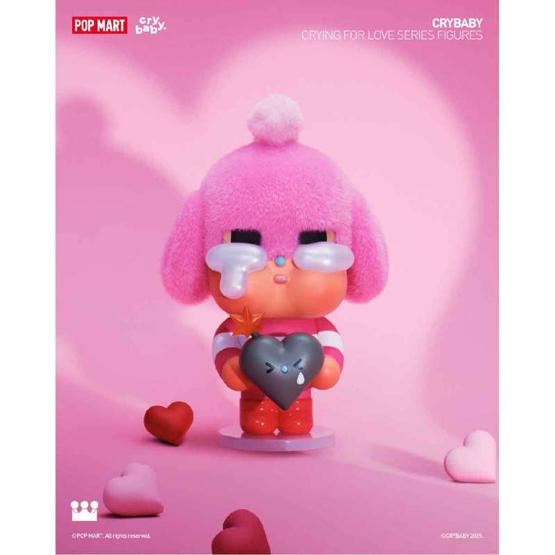Pop Mart - Mô Hình Crybaby Crying for Love Series Figures (Giao mẫu ngẫu nhiên)