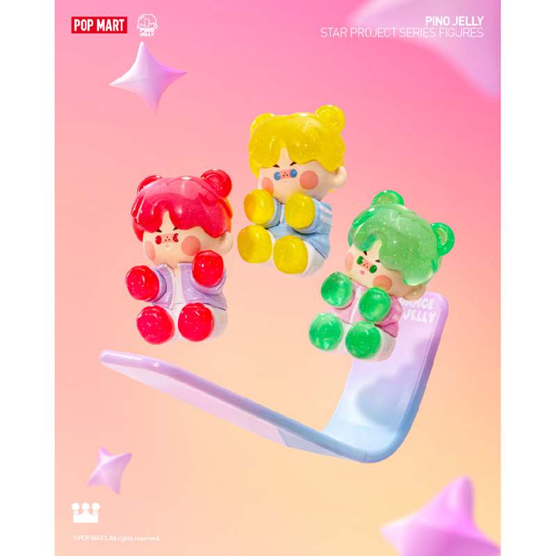 Pop Mart - Mô Hình Pino Jelly Star Project Series Figures (Giao mẫu ngẫu nhiên)