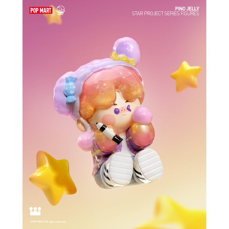 Pop Mart - Mô Hình Pino Jelly Star Project Series Figures (Giao mẫu ngẫu nhiên)