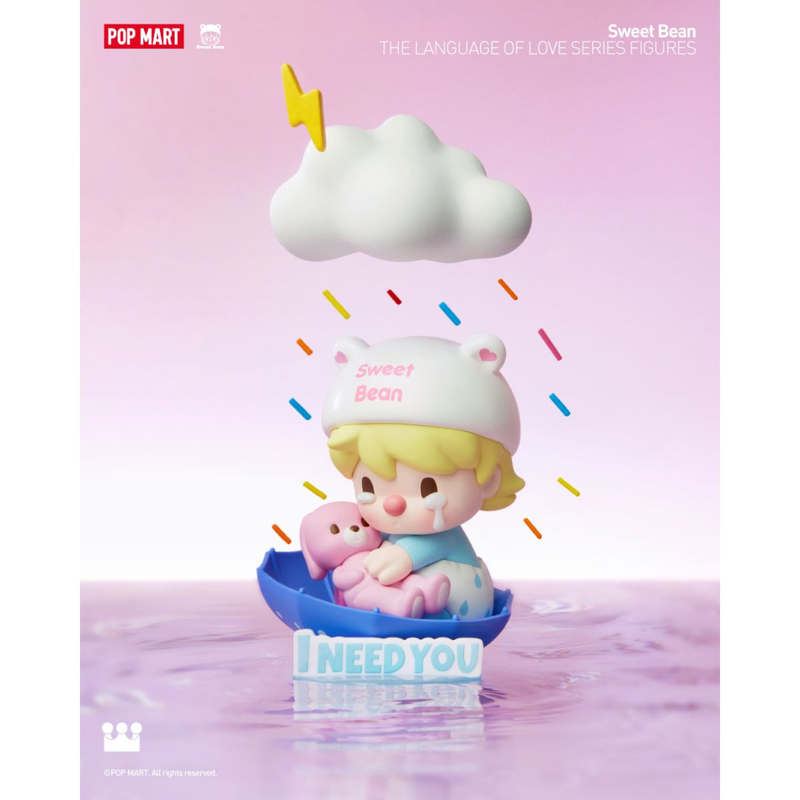 Pop Mart - Mô Hình Sweet Bean the Language of Love Series Figures (Giao mẫu ngẫu nhiên)