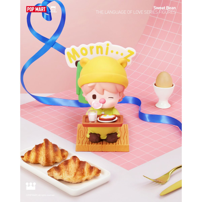 Pop Mart - Mô Hình Sweet Bean the Language of Love Series Figures (Giao mẫu ngẫu nhiên)