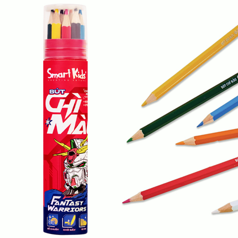Smartkids - Hộp 12 Bút Chì Màu Fantasy Wariors CP30