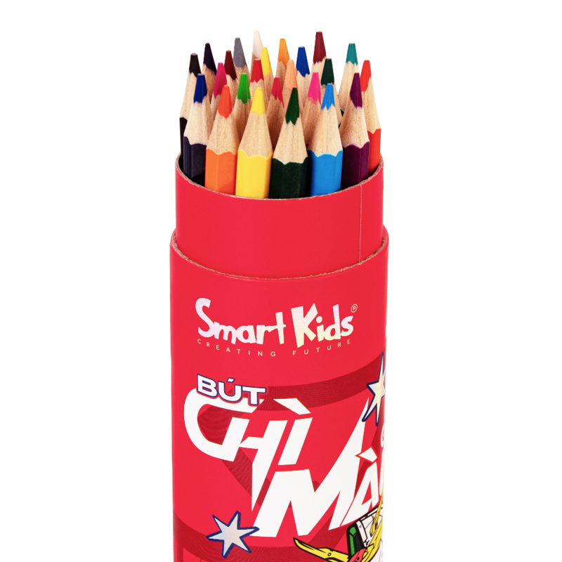 Smartkids - Bút Chì Màu Fantasy Wariors 24 Màu CP32
