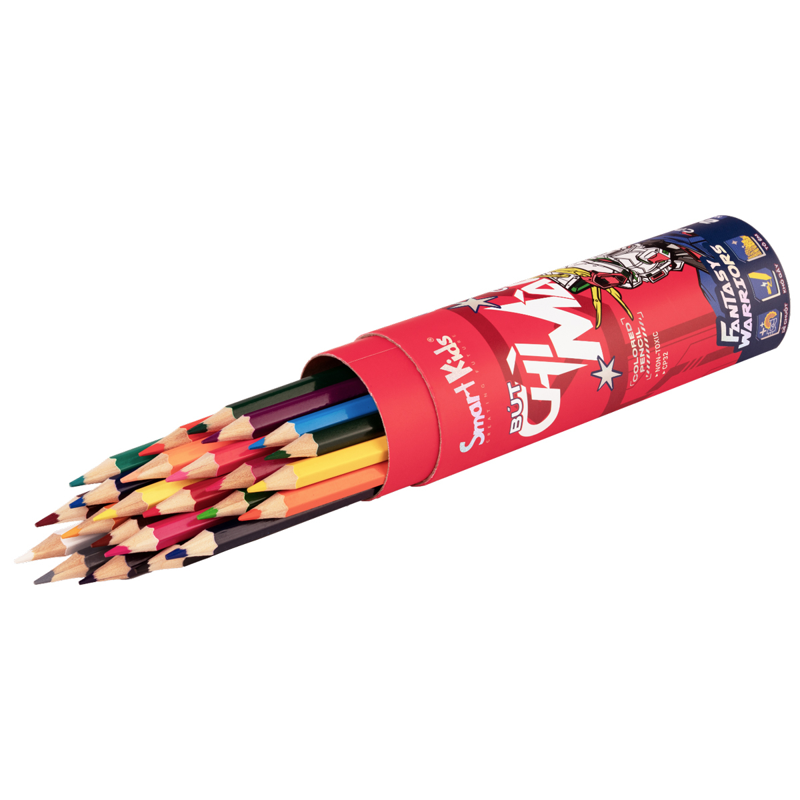 Smartkids - Bút Chì Màu Fantasy Wariors 24 Màu CP32