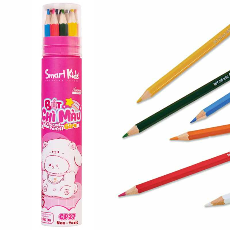 Smartkids - Bút Chì Màu Fantasy Wariors 24 Màu CP32