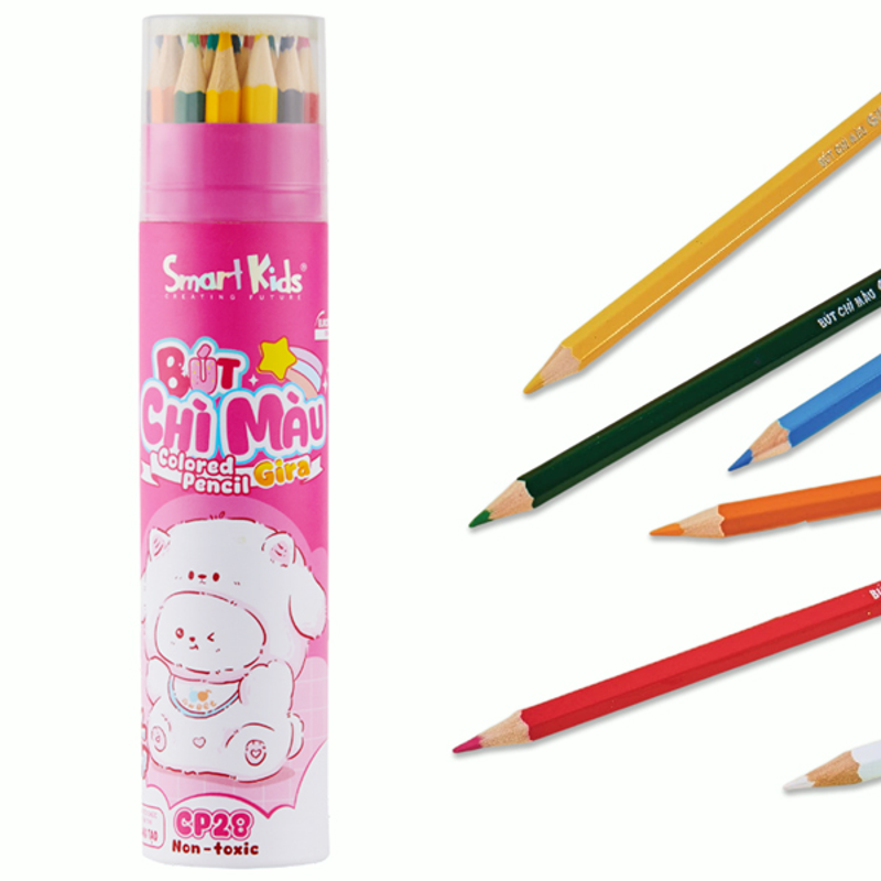 Smartkids - Bút Chì Màu Fantasy Wariors 24 Màu CP32