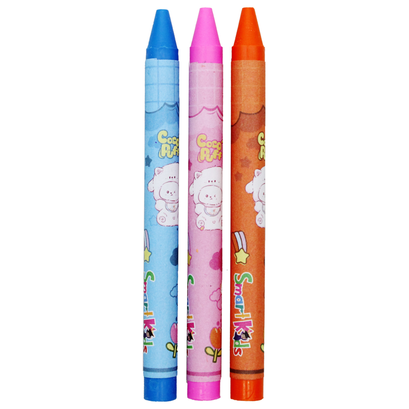 Smartkids - Hộp 18 Sáp Màu Coco Puff CR26